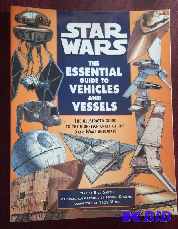 LOT OF 2 STAR WARS ESSENTIAL GUIDE BOOKS VEH...