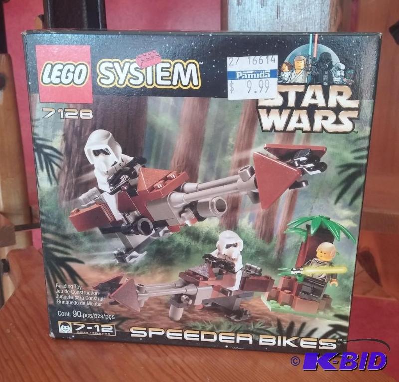 STAR WARS LEGOS SET #7128 SPEEDER BIKES, THIS...