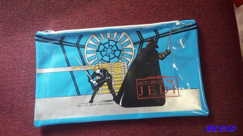 VINTAGE RETURN OF THE JEDI PENCIL POUCH...