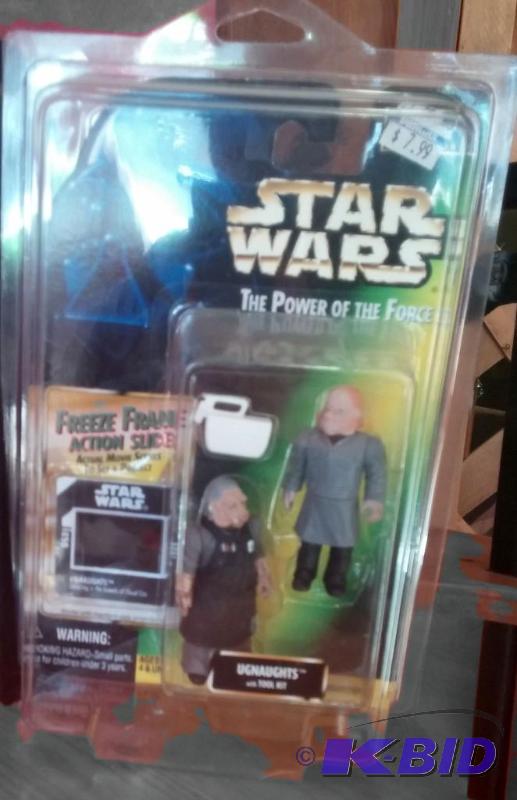 STAR WARS UGNAUGHTS FIGURES NEVER BEEN OPENED...