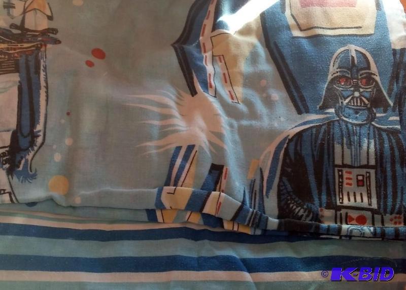 VINTAGE EMPIRE STRIKES BACK BEDCOVER LORD VAD...