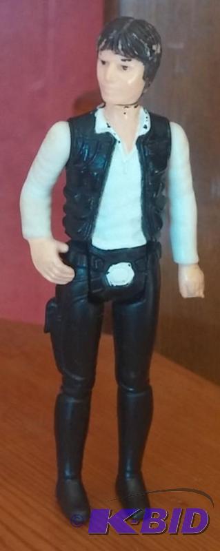 VINTAGE HAN SOLO BIG HEAD LOOSE FIGURE BARE...
