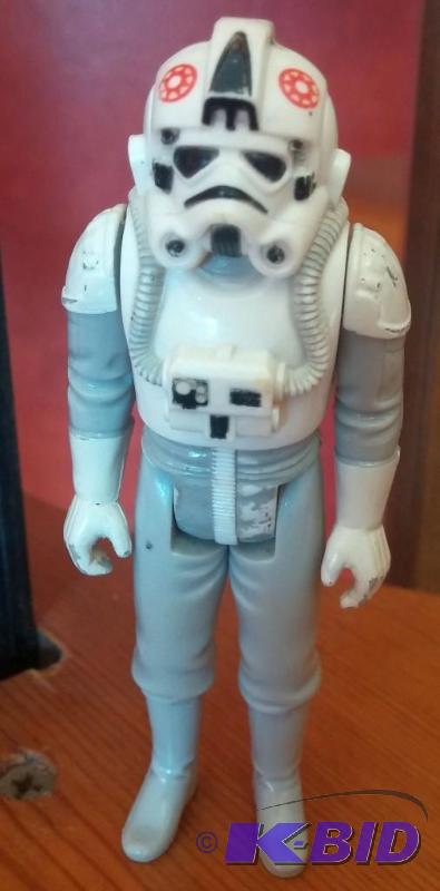 VINTAGE AT-AT DRIVER LOOSE FIGURE BARE...