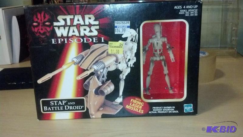 Star Wars Episode 1 Stap and Battle Droid. Ne...