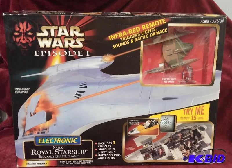 NABOO ROYAL STARSHIP. FROM STAR WARS EPISODE ...