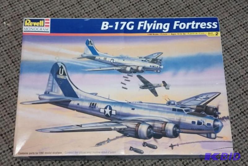 Vintage Complete B-17G Plane Model...