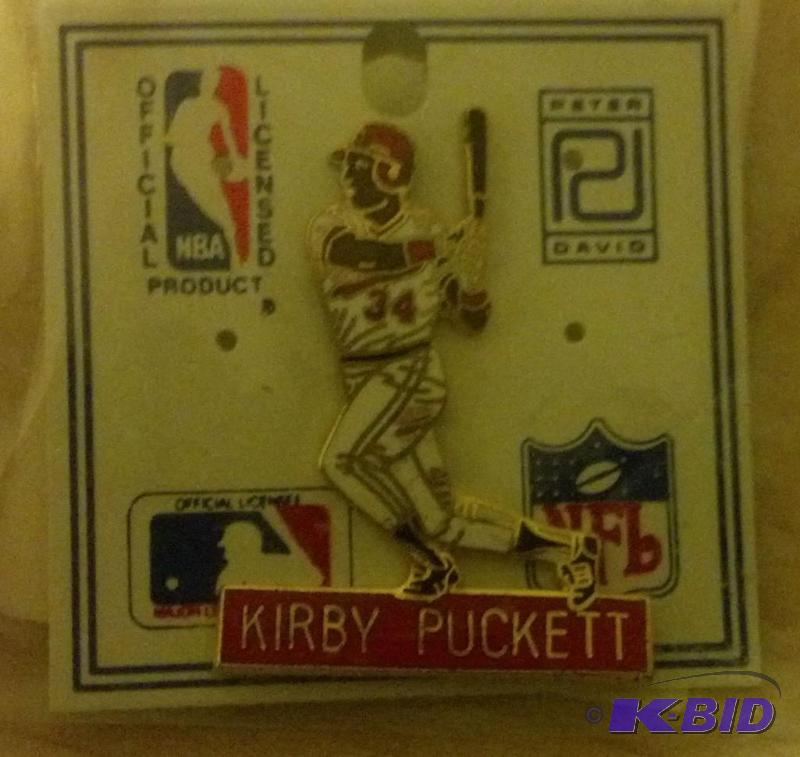 Vintage Kirby Puckett Hat Pin...