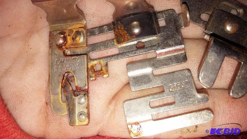 Large Lot of Crest Sewing Machine Feet...