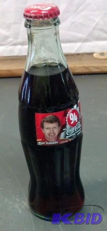 1994 BILL ELLIOT COLLECTORS COKE BOTTLE...