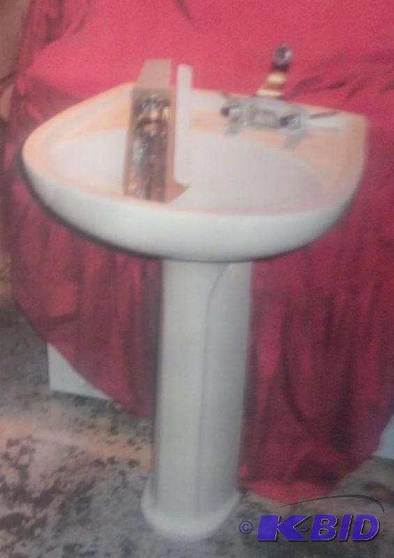 lot 116 image: Complete pedestal Sink as shown...