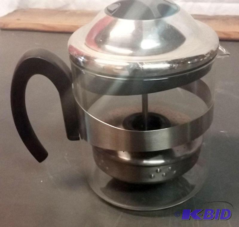 lot 70 image: Like new stove top Hot tea maker. Fill the me...