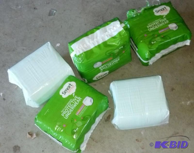 lot 98 image: Lot of adult diapers...