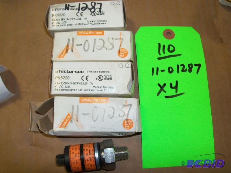 SWITCH,PRESSURE,ADJUSTABLE,IFM,290-5800 PSI...