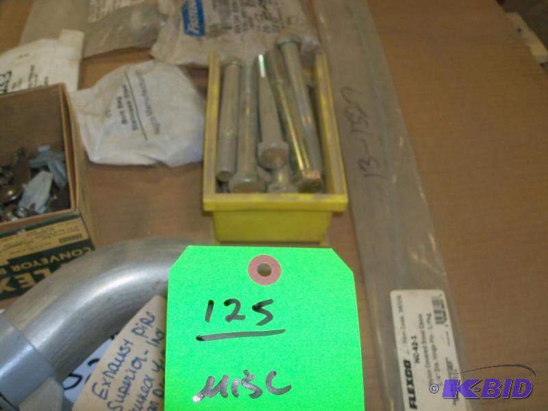 MISC BELT FASTENERS, BOLTS, CHAIN, ECT...