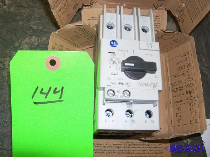 ALLEN BRADLEY #140M-F8E-C32 CIRCUIT BREAKER I...