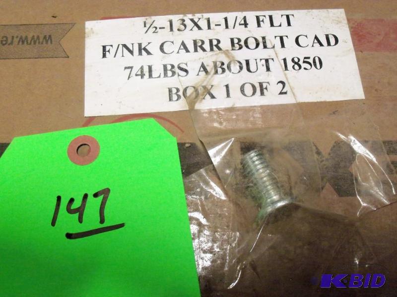 BOX OF BOLTS...