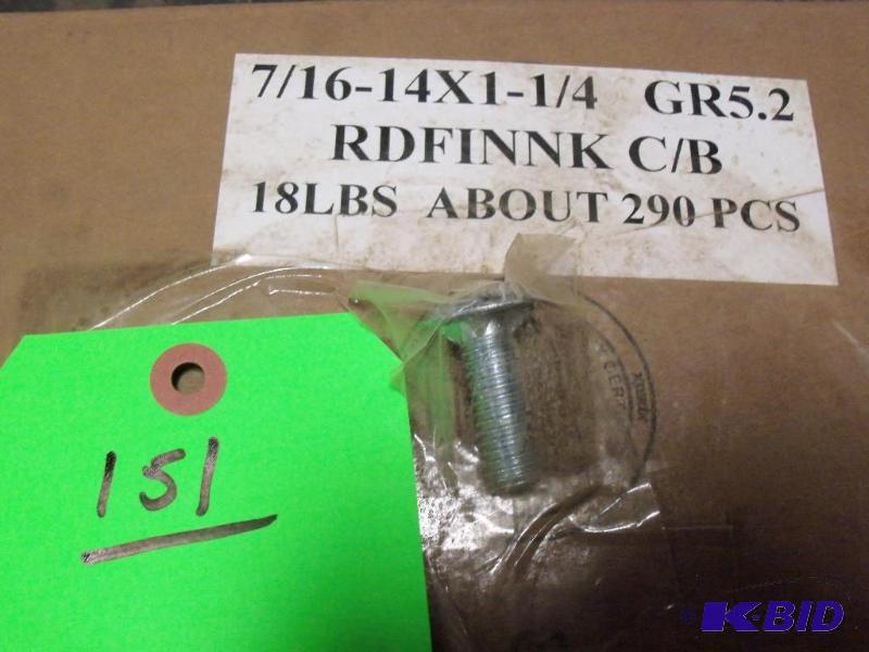 BOX OF BOLTS...