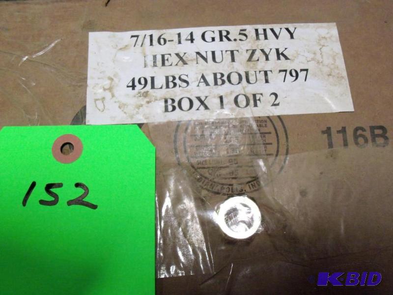 BOX OF HEX NUTS...