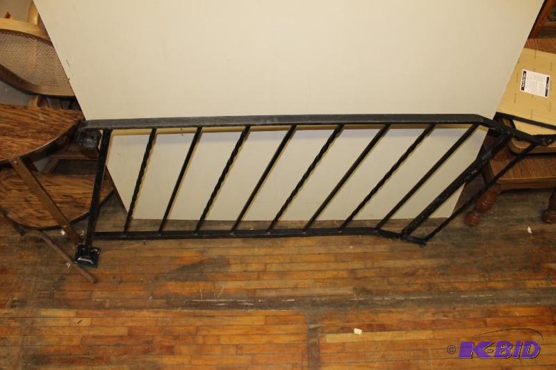 Pair of Wrought Iron Stair Railings