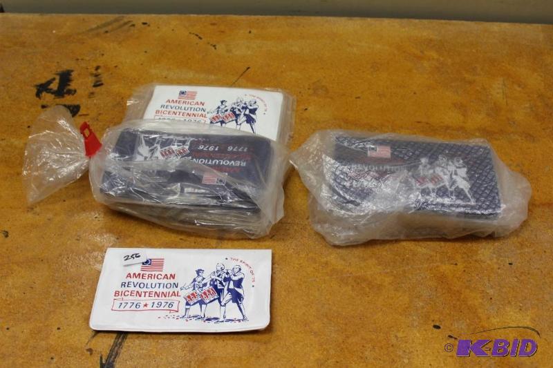 Bicentennial Checkbook Covers, NOS,&nbsp&nbs...