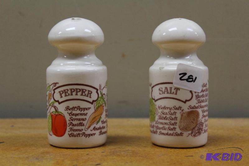 Vintage Salt and Pepper Shakers&nbsp...