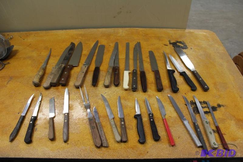 All of the Knives and Kitchen Utensils&nbsp...