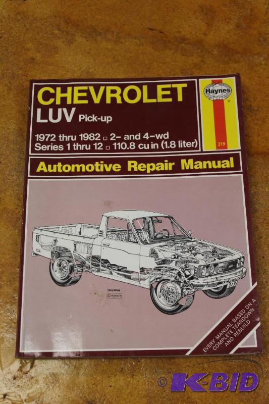 Chevy Luv Haynes 1972 - 1982 Repair Manual&nb...