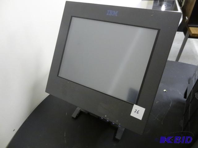 IBM touch screen point of sale. From a bar  ...