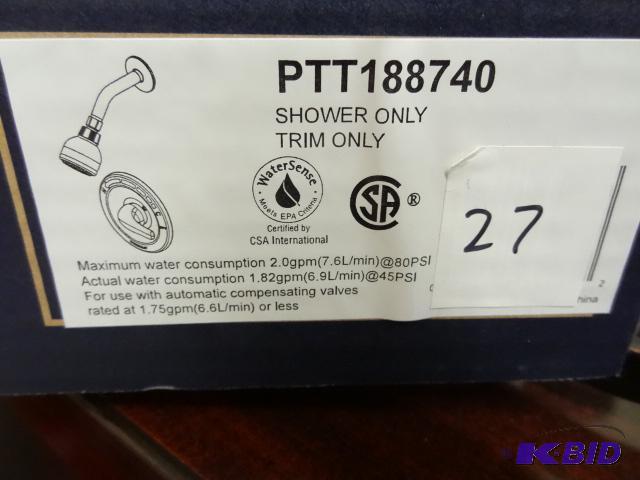 Peerless PTT188740 shower only trim kit...