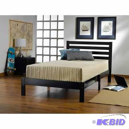 Aiden bed. Twin black. 4PD078WBL0010. FRame o...