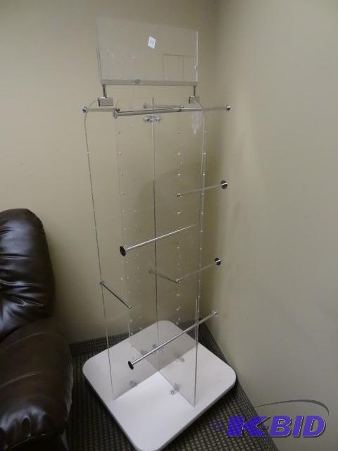 Retail store display. On wheels. 4 sided. 24 ...