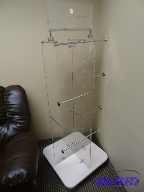 Retail store display. On wheels. 4 sided. 24 ...