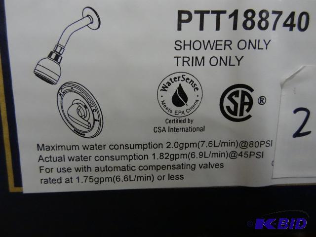Peerless tub shower trim kit. Qty 3. PTT18874...