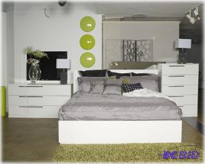 King poster foot board. White. B852-54. Foot ...