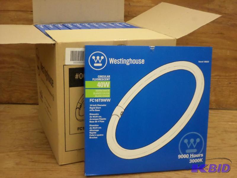 Case Of (12) New Westinghouse 40Watt 16&quot...