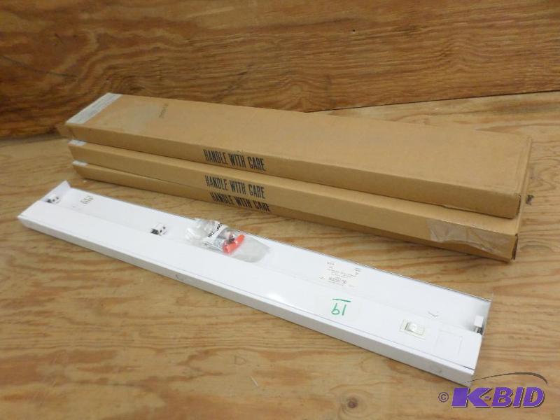 (3) New Lithonia 118Volt 55Amp 36&quot Flour...
