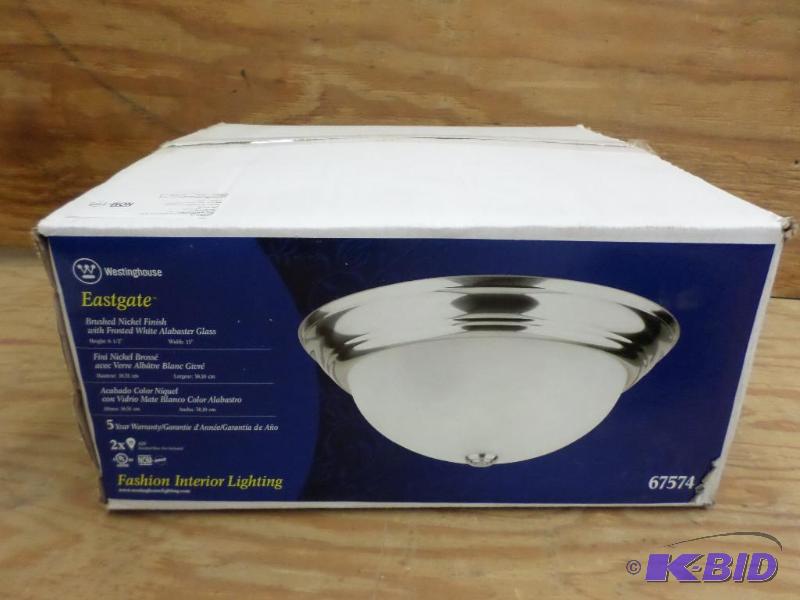 New Westinghouse Eastgate Polished Nickel 15&...