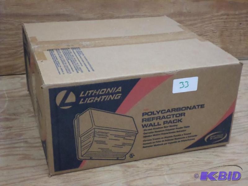 New Lithonia Polycarbonate Refractor Wall Pac...