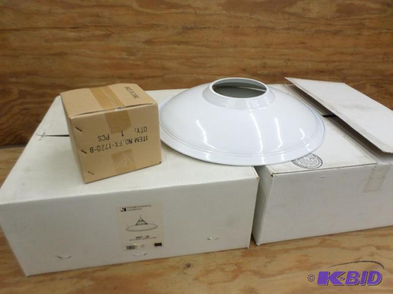 (2) New International 3607-30 White Pendant F...