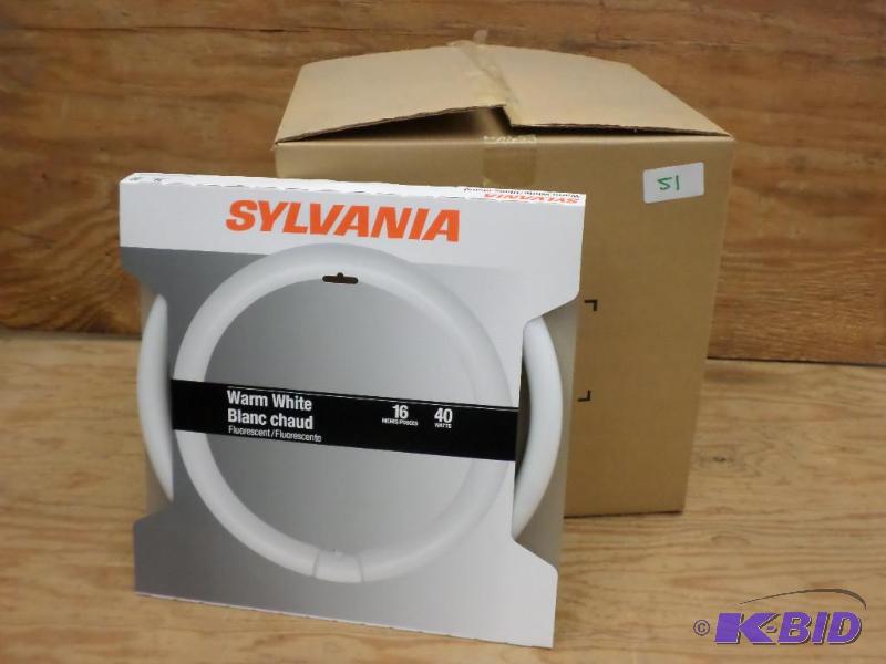 (12) New Sylvania 40Watt 4-Pin Flourescent Li...