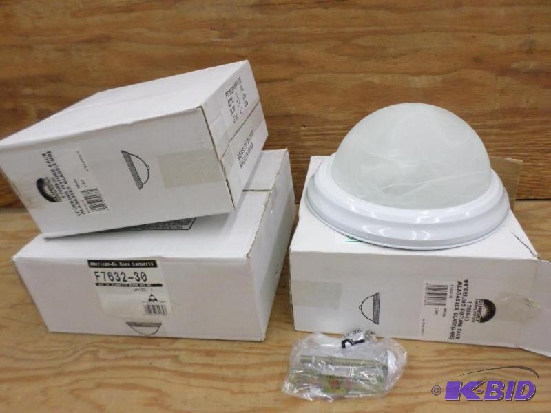 (3) New Sunset Ceiling Light Fixtures...