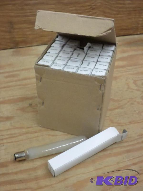 (25) New Feit 20Watt D.C. Bayonet 130Volt Lig...