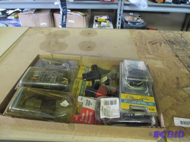 Box of trailer wiring adaptors...