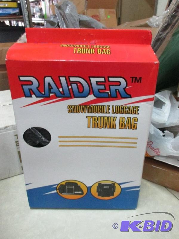 New Raider snowmobile trunk bag...