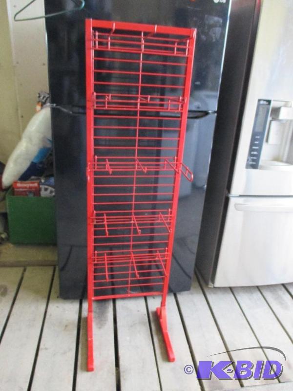 Hanging display rack...