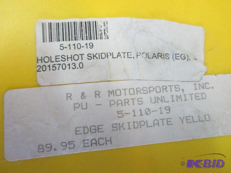 Snowmobile skid plate...