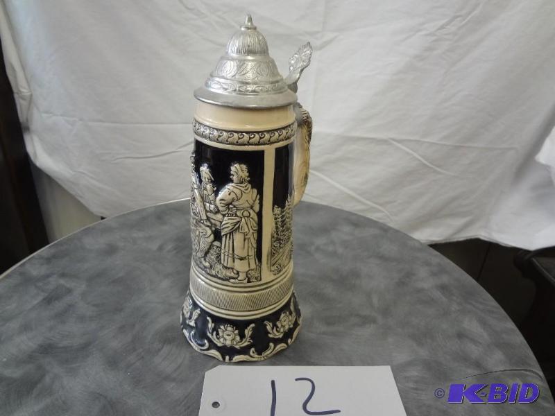 West German Music Box Stein