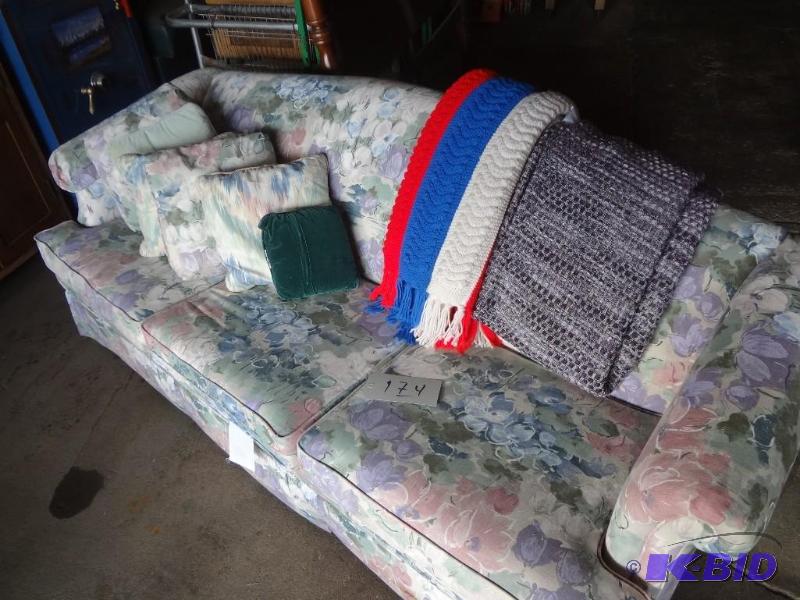 Floral Couch