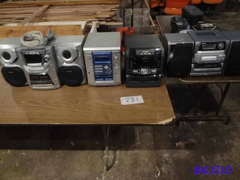 Lot of Radio Systems