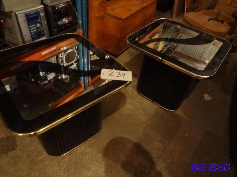 Pair of Deco Side Tables
